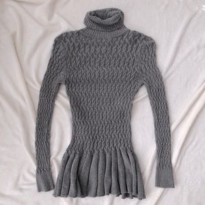 Arden B Women’s Gray Turtleneck